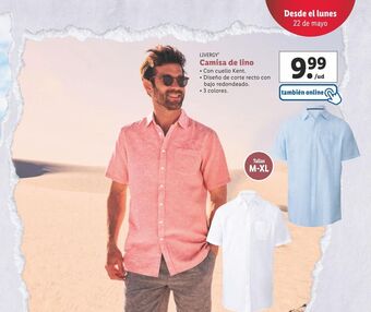 Lidl Camisa livergy oferta