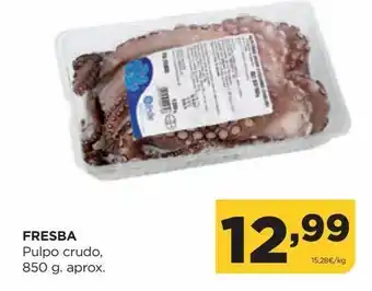 Alimerka Pulpo fresba oferta