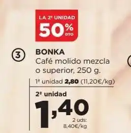 Alimerka Café molido mezcla bonka oferta