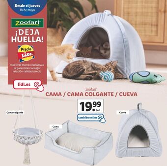Lidl Cama para mascotas oferta