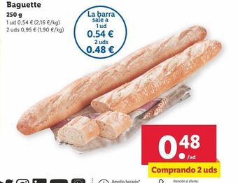 Lidl Baguette oferta