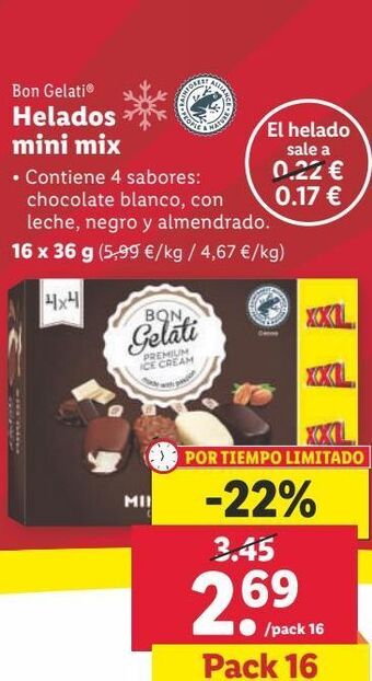 Lidl Helados oferta