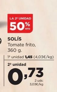Alimerka Tomate frito solís oferta