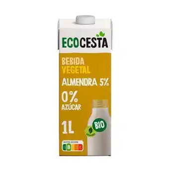 NutriTienda Bebida vegetal de almendra sin azúcar bio 1 l oferta