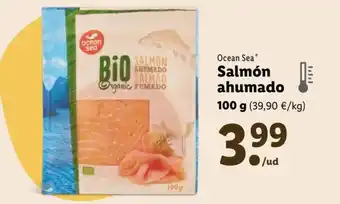 Lidl Ocean Sea Salmón ahumado100g oferta