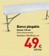 Mi Bricolaje Bance plegable mstates185.245 49€ oferta