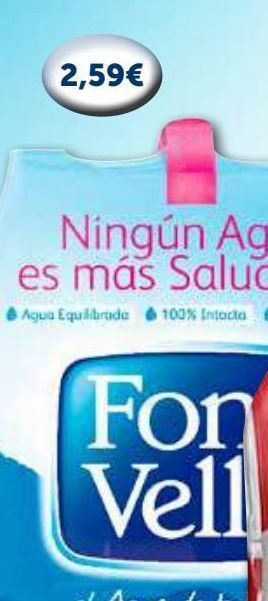 Comerco Cash & Carry Agua font vella oferta