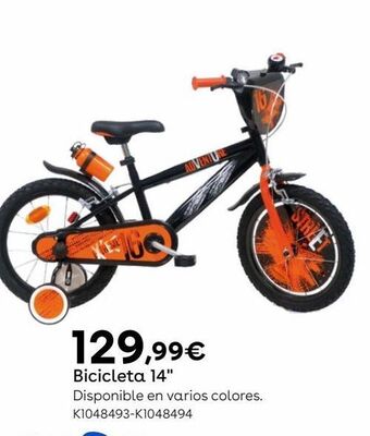 ToysRus Bicicletas oferta