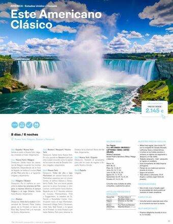 Tui Travel PLC America. estados unidos y canadá este americano clásico new 8 días / 6 noches ⓒ nueva york, niagara, boston y newport di oferta