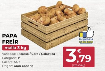 SPAR PAPA FREÍR oferta