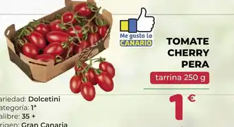 SPAR TOMATE CHERRY PERA oferta