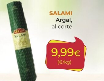 SPAR SALAMI Argal, al corte oferta