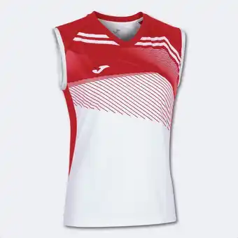 Joma Camiseta sin mangas mujer supernova ii blanco rojo oferta