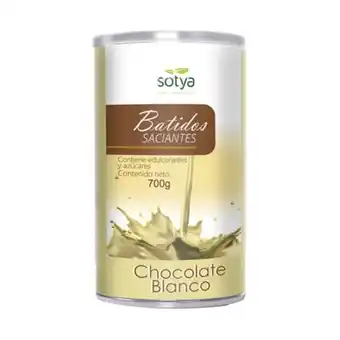NutriTienda Batido saciante chocolate blanco 700g oferta