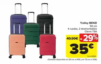 Carrefour Trolley BENZI oferta