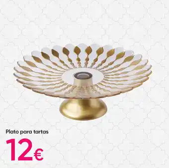 Plato para tartas