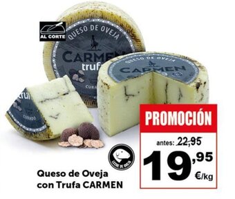 Masymas Queso de Oveja con Trufa CARMEN oferta