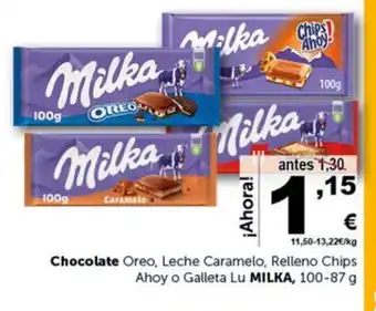 Masymas Chocolate Oreo, Leche Caramelo, Relleno Chips oferta
