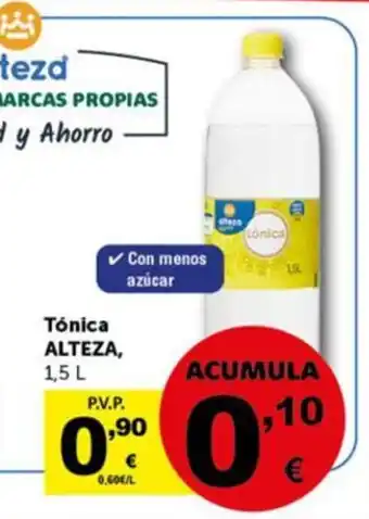 Masymas Tónica ALTEZA, 1,5 L oferta