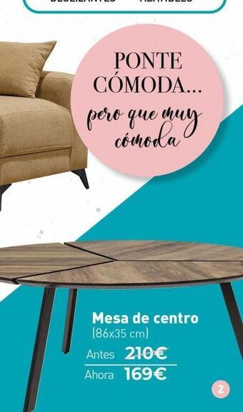 Mubak Mesa de centro oferta