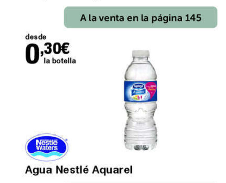 Staples Kalamazoo Agua Nestlé Aquarel oferta
