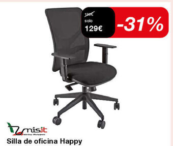 Staples Kalamazoo Silla de oficina Happy oferta