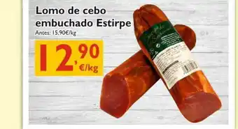 Cash Ecofamilia Lomo De Cebo Embuchado Estirpe oferta