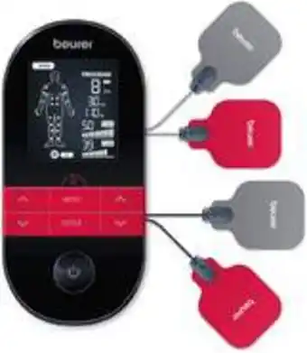 Mi electro Electroestimulador beurer tens/ems em 5964 aplicaciones, 6 programas, 2 canales, muscular64 aplicaciones, 6 programas, 2 cana oferta