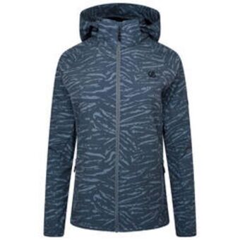 Decathlon Chaqueta softshell far out estampado de tigre para mujer gris orión oferta