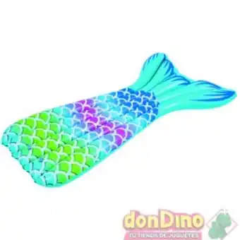 Don Dino Colchoneta hinchable cola sirenita oferta