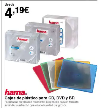 Staples Kalamazoo Cajas de plástico para CD, DVD y BR oferta