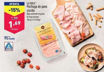 ALDI Pechuga de pavo oferta