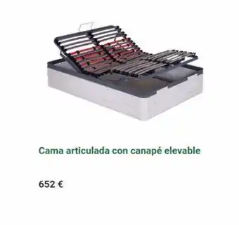 Cama articulada
