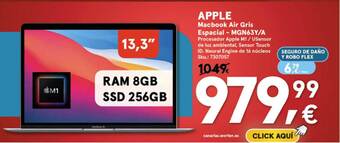 Worten Apple Macbook Air Gris Espacial Mgn63y A oferta