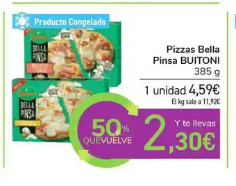 Carrefour Buitoni Pizzas Bella Pinsa 385g oferta