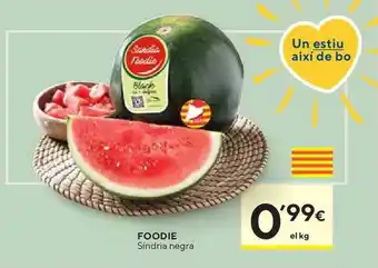 Caprabo Foodie Sindria Negra oferta