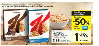 Caprabo Kellogg's Cereals Special K Classic 500g oferta