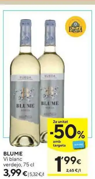 Caprabo Blume Vi Blanc Verdejo 75cl oferta