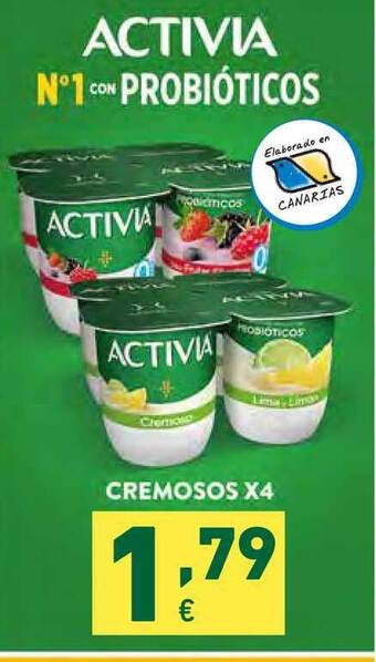 HiperDino Activia N°1 Con Probióticos oferta