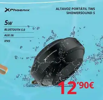 Altavoz Portátil Tws Showersound S Phoenix