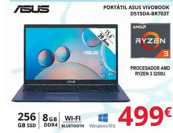 Dynos Informática Portátil Asus Vivobook D515da-br703t oferta