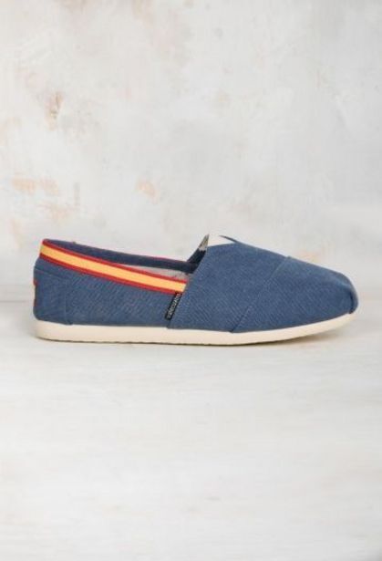 Valecuatro Alpargata cinta españa azul marino oferta