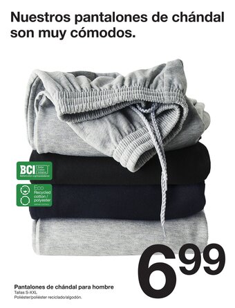 Zeeman Pantalones de chándal para hombre oferta