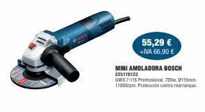 Coinfer Mini amoladora bosch oferta