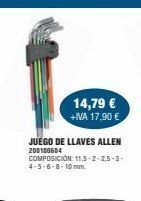 Coinfer Juego de llaves oferta
