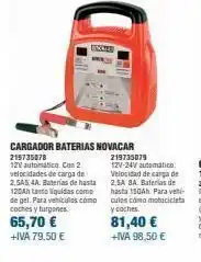 Coinfer Batería de coche oferta