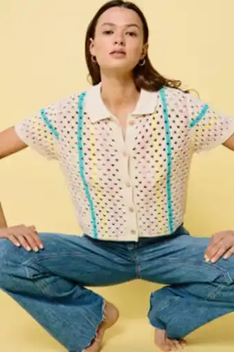 Fifty Factory Polo crochet candy floss oferta