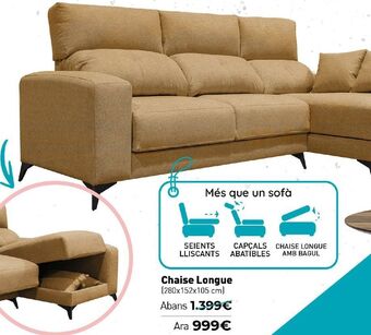 Mubak Chaise longue oferta