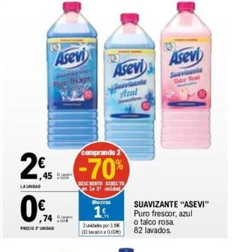 E.Leclerc SUAVIZANTE "ASEVI" oferta