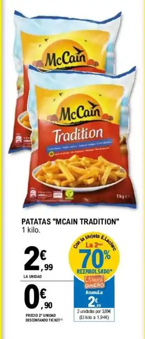 E.Leclerc PATATAS "MCAIN TRADITION" 1 kilo. oferta